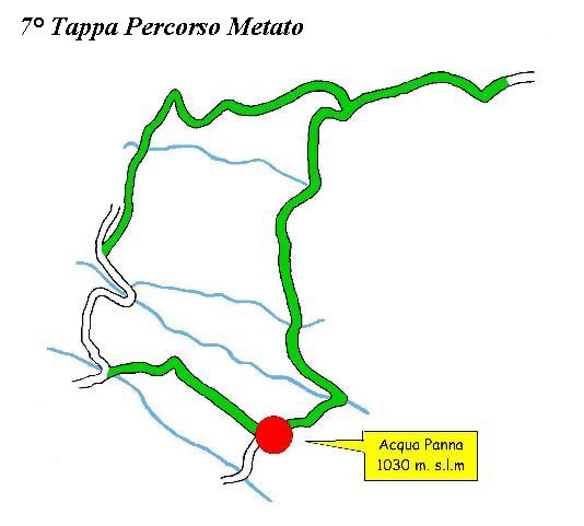 Settima Tappa Percorso Metato